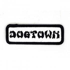 Dogtown Work Patch - Black/White 1" x 3"