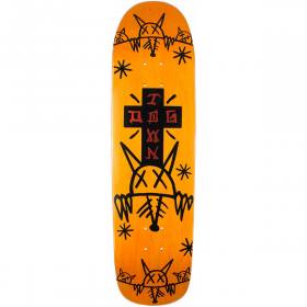 8.375x32.075 Dogtown Rat Face 2 Pool Deck - Orange Stain