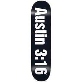 8.5x32.1 Enjoi Three Sixteen R7 Deck - Black