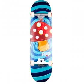 Flip Pop Shroom Complete Skateboard - Blue 8x31.5
