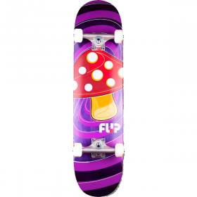 Flip Pop Shroom Complete Skateboard - Purple 7.75x31.5