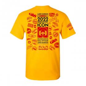 G&S Skateboards LTD HOF Industry Icon Skate Team T-Shirt - Gold
