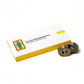 Girl Abec-7 Bearings - Silver/Yellow
