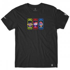 Girl Sanrio Kawaii Arcade Player T-Shirt - Black