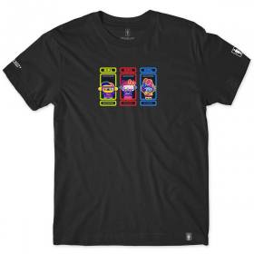 Girl Sanrio Kawaii Arcade Youth T-Shirt - Black