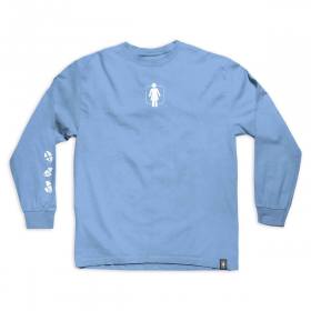 Girl Blues Long Sleeve T-Shirt - Light Blue