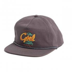 Girl Resort Rope Snapback Hat - Charcoal