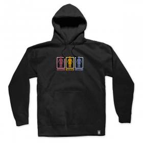 Girl Triple OG Heavy Pullover Hoodie - Black