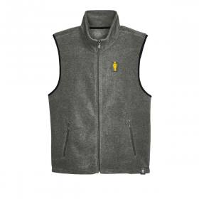 Girl Unboxed OG Fleece Vest - Charcoal