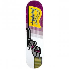 8.25x32.25 Habitat Flagged Logo Deck - Yellow Flag