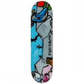 8.5x31.75 The Heated Wheel Fight Sobriety Deck