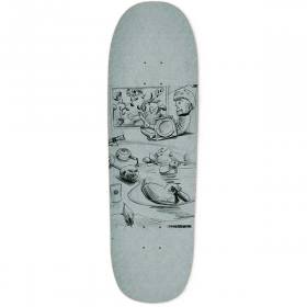 9.25x32 The Heated Wheel Lazy Days Shaped Deck