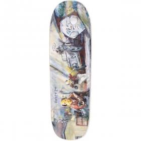 9.25x32 The Heated Wheel No Riders Slick Shaped Deck
