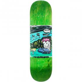 8.25x31.5 The Heated Wheel Not Good Deck - Green Stain