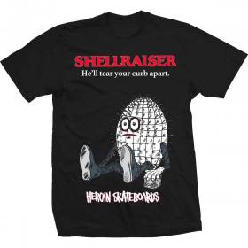 Heroin Shellraiser T-Shirt - Black