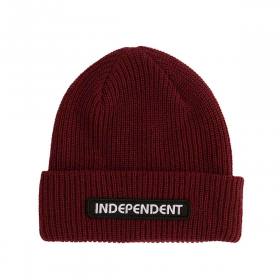 Independent Trucks B/C Groundwork Long Shoreman Beanie - Burgundy