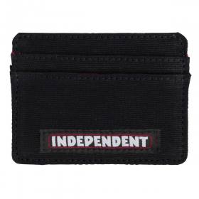 Independent Trucks Bar Logo Card Holder Wallet - Black
