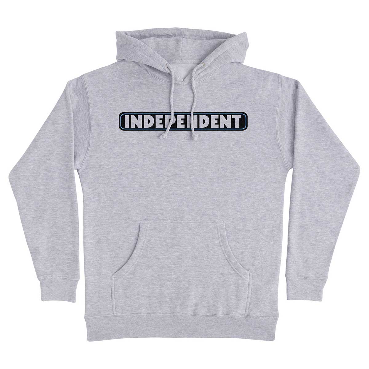 Independent Trucks Bar Logo Heavyweight Pullover Hoodie - Grey