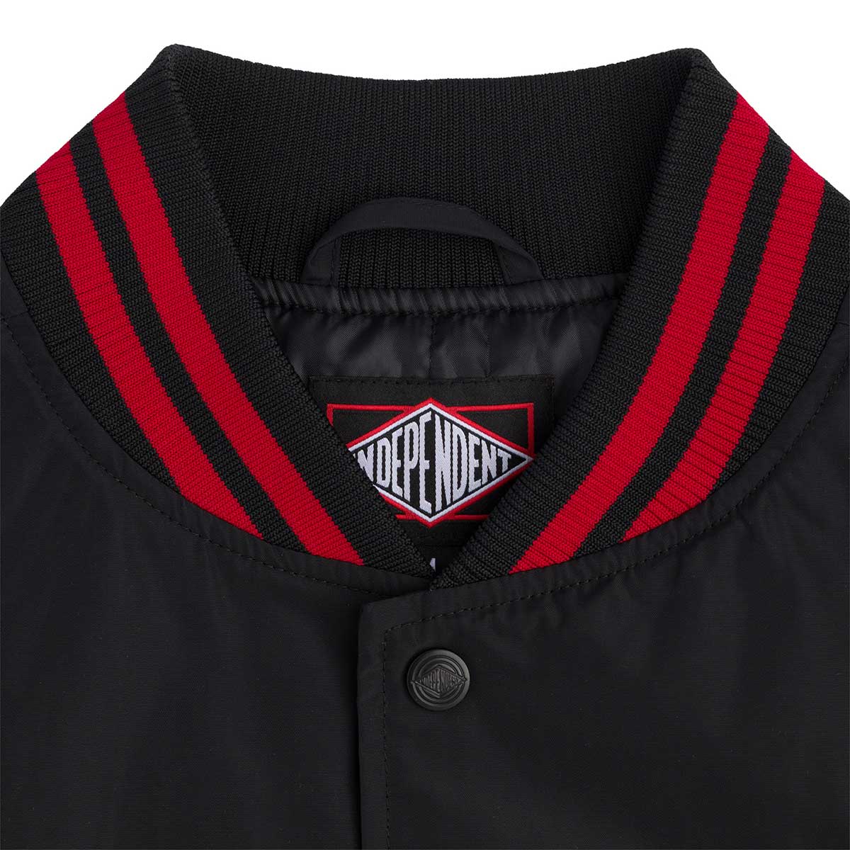 Independent Trucks Bauhaus Stadium Jacket - Black | SoCal Independent Trucks Bauhaus Stadium Jacket - Black | SoCal