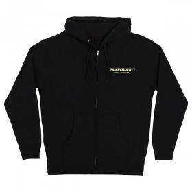 Independent Trucks Speed Snake Heavyweight Zip Hoodie - Black