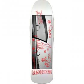 9.5x31.75 Krooked Ray Barbee Aperture Shaped Deck