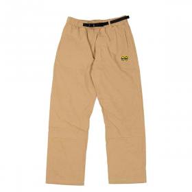 Krooked Eyes Double Knee Ripstop Pants - Khaki/Yellow