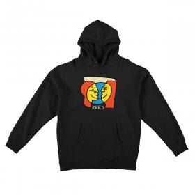 Krooked Moonsmile Pullover Hoodie - Black