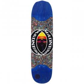 8.5x32.25 Madness Vision Rip Slick R7 Deck - Blue Stain