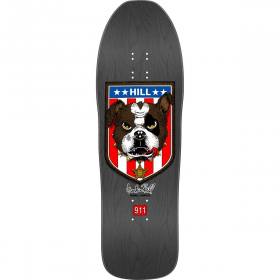 10x31.5 Powell Peralta Frankie Hill Bulldog Re-Issue Deck - Gray Stain