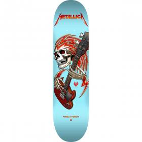 8.5x32.08 Powell Peralta Metallica Collab Flight 244 Deck - Light Blue