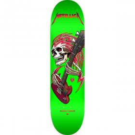 9x32.95 Powell Peralta Metallica Collab Flight 246 Deck - Lime Green