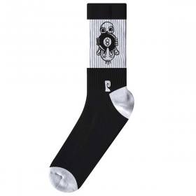Psockadelic Psocks 2 Faced Socks - Black/White