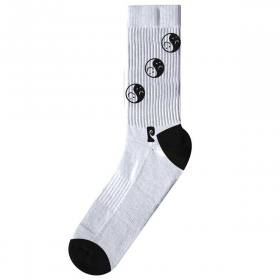 Psockadelic Psocks Happy Sad Socks - White/Black