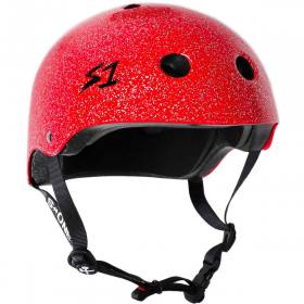 S1 Lifer Helmet - Gloss Red Glitter