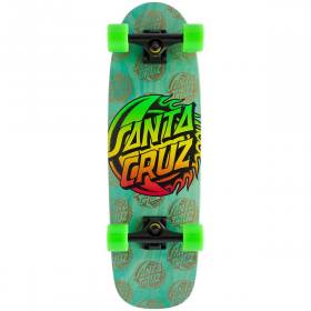 Santa Cruz Eclipse Dot Street Skate Cruzer Complete Skateboard - 8.79x29.05