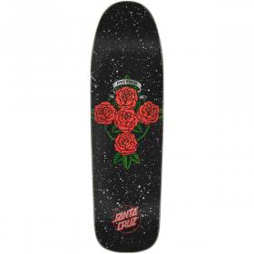 9.31x32.36 Santa Cruz Eric Dressen Rose Cross Shaped Deck