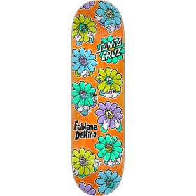 8.5x31.6 Santa Cruz Fabiana Delfino Wildflower Pro Deck