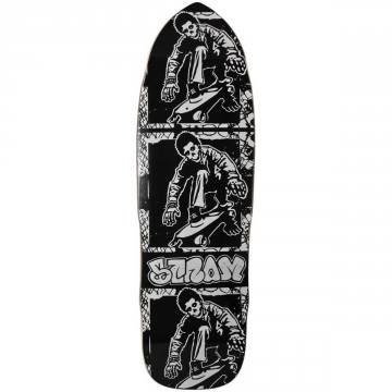 Scram Earthskii Lupes Log Shaped Skateboard Deck - 9.375x32.75