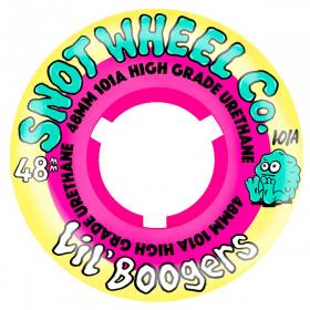 48mm 101a Snot Boogerthane Lil Boogers Team Wheels - Pink/Yellow