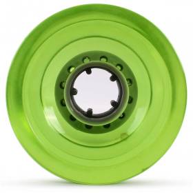 70mm 78a SoCal Blank Longboard Wheels - Clear Green