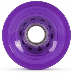 70mm 78a SoCal Blank Longboard Wheels - Clear Purple