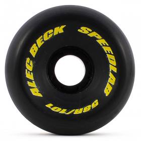 58mm 101a Speedlab Alec Beck Pro Wheels - Black/White