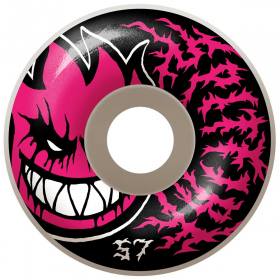 57mm 99a Spitfire Bighead Death Mask Wheels - White/Pink