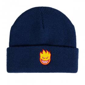 Spitfire Wheels Bighead Fill Cuff Beanie - Navy/Red/Gold