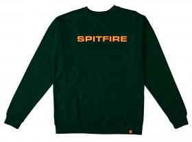 Spitfire Wheels Classic 87 Crewneck Sweatshirt - Green/Red/Gold
