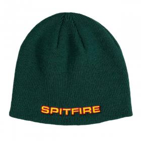 Spitfire Wheels Classic 87 Skull Beanie - Dark Green/Gold/Red