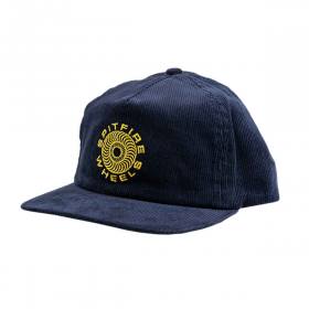 Spitfire Wheels Classic 87 Swirl Snapback Hat - Navy/Gold