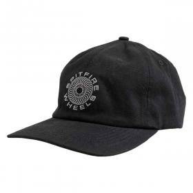 Spitfire Wheels Classic 87 Swirl Strapback Hat - Black/Grey