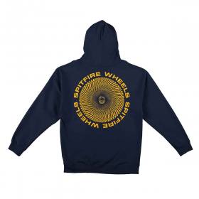 Spitfire Wheels Classic Vortex Youth Pullover Hoodie - Navy/Gold