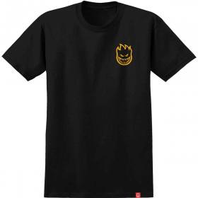 Spitfire Wheels Lil Bighead T-Shirt - Black/Gold